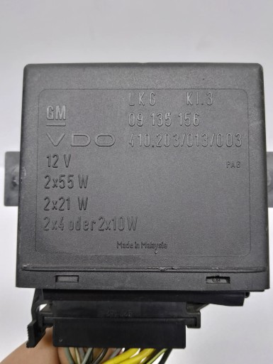 Centralina modulo luci Opel 09135156