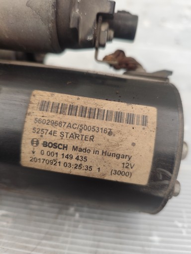 MASERATI LEVANTE 3.0D starter