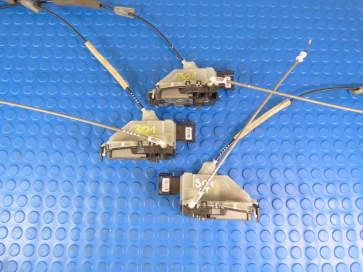 lock door right left rear part 6PIN PEUGEOT 301
