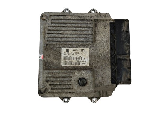 computer of the engine OPEL MERIVA A 1.3 CDTI Z13DTJ 55198927 BY MJD6O2.M1