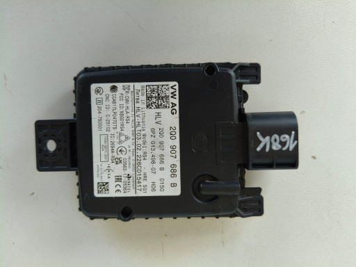 ASYSTENT ZMIANA OSSATURA RUCHU SENSOR Destra VW AUDI SEAT 2Q0907686B