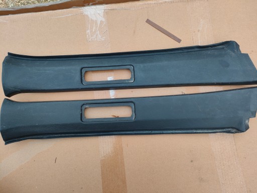 plastica copertura GREMBIALINA SLUPKA D PORTELLONE COFANO POSTERIORE MERCEDES W124 KOMBI nero Destro sinistra