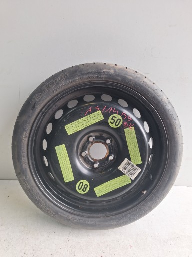 AUDI A4 B8 A5 8T 08-> wheel spare 5X112 125/70 R19 ET29