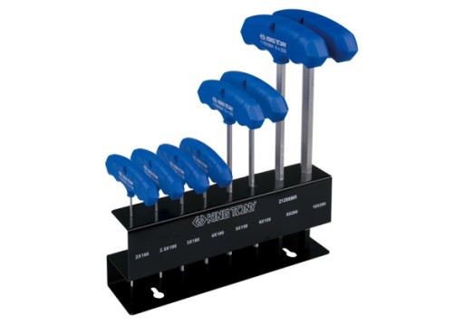 НАБОР ДЮЙМОВЫХ ИМБУСОВ С Т-ОБРАЗНОЙ РУЧКОЙ