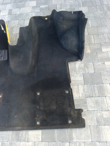 VW T5 T5 LIFT T6 CARAVELLE MULTIVAN carpet mats front CIEMNY WELUR
