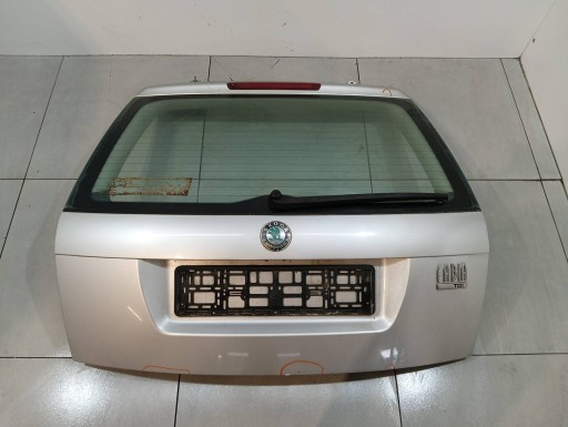 boot door KOMBI SREBRNA Skoda Fabia and (1999-2007)