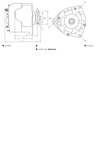 A01118S - Новий генератор as-pl
