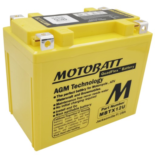 Аккумуляторная батарея MotoBatt MBTX12U AGM Gel