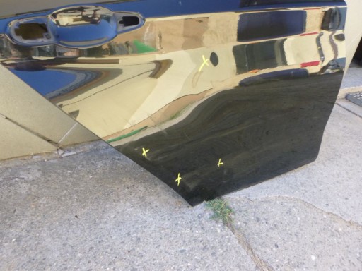 BMW 1 F20 F21 door right rear.