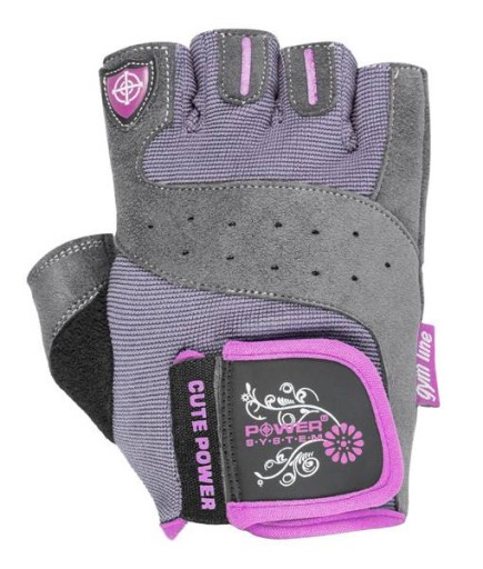 Тренувальні рукавички Power-System, розмір XS, рожево-фіолетові