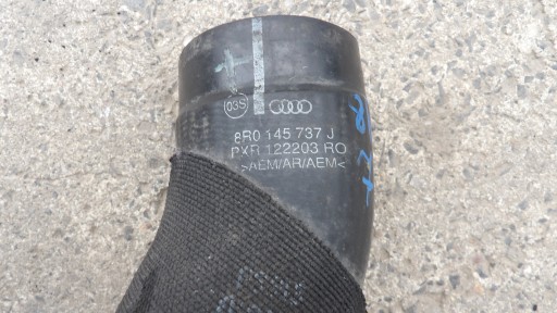AUDI Q5 8R 2.0 TFSI Schlauch Rohr intercooler luft