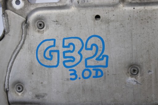 cover cover chassis metallic BMW 6 GT G32 m-packet 6884427