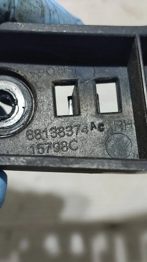 Jeep Cherokee KL 15r. 2.0d front side right holder of a bumper rear part