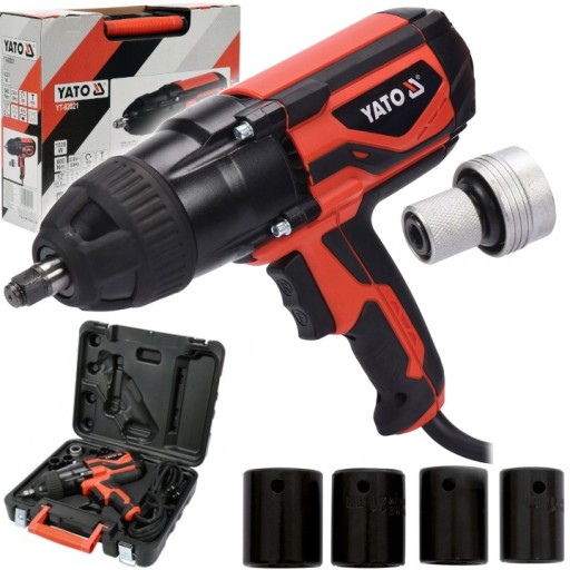 КЛЮЧ УДАРНИЙ ЕЛЕКТРИЧНИЙ 600Nm 1/2'' ДЛЯ КОЛІС 1020W