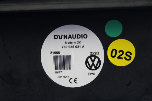 VW TOUAREG III TIGUAN SUBWOOFER speaker DYNAUDIO