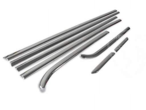 СТАЛЬНЫЕ ХРОМИРОВАННЫЕ СКРЕБКИ FORD FOCUS III mk3 SEDAN 2011-2018 гг.