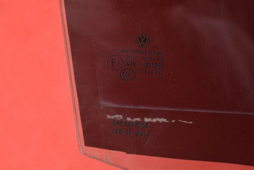 window side right rear part rear VW TIGUAN 1 and 07-11