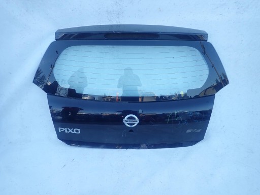 NISSAN PIXO 08-13 trunk door boot rear part rear