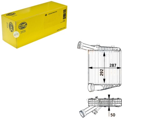 HEL8ML 376 - HELLA ИНТЕРКУЛЕР 7P0145804A 7L6145804 95511064010