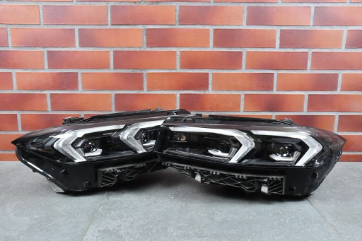 lights LED ADAPTIVE light left right BMW 3 G20 G21 LCI LIFT BLACK black,