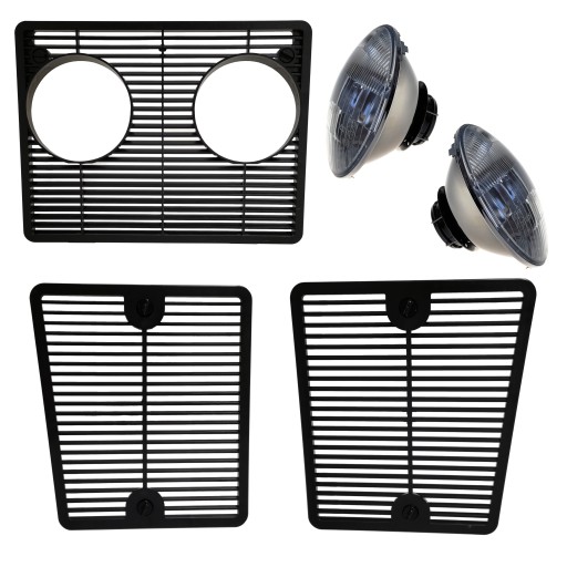 001390 - КОМПЛЕКТ РЕШІТКА СІТКИ МАСКИ ЛАМПИ ZETOR