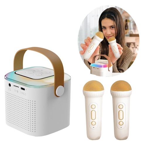 Караоке машина, блютуз мікрофон, динамік