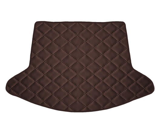 Коврик из экокожи КОРИЧНЕВЫЙ для Mazda CX-5 II KF 2017-...