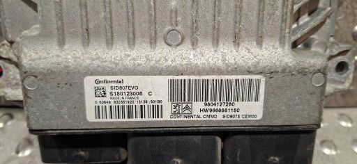 computer S180123008C 9804127280 9666681180 CITROEN PEUGEOT 1.6 E-HDI