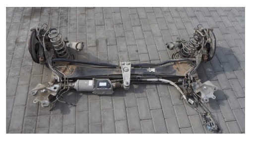 3452435345 - Балка заднего моста renault megane 4 iv gt 4 control