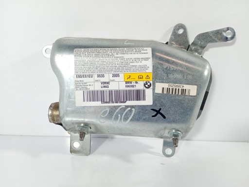 BMW 5 E61 03-10 airbag airbag door of left OE 6963021