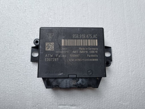 Модуль парктроника porsche cayman pdc 95b919475ac