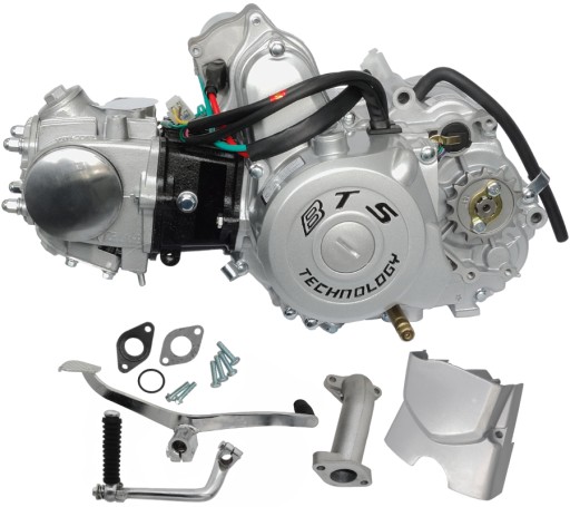 SILMOR039 - Горизонтальний двигун 139fmb, 80cc 4T, 4-ступінчастий,ручний