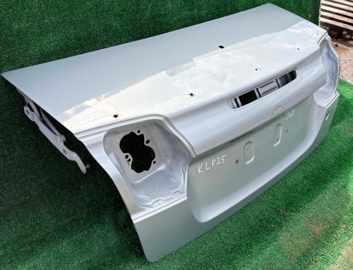 trunk door boot rear part rear Cabrio Kabriolet SAAB 9-3 II 93 colour 268 srebrna