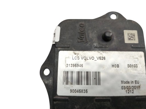 control unit module lights LED VOLVO S90 II V90 II XC90 II 31395946