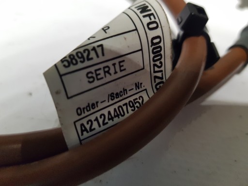 MERCEDES W212 cable battery A2124407952