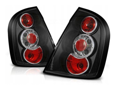 LTSK10 - Skoda fabia i hb 99-04 черные тюнинг задние фонари