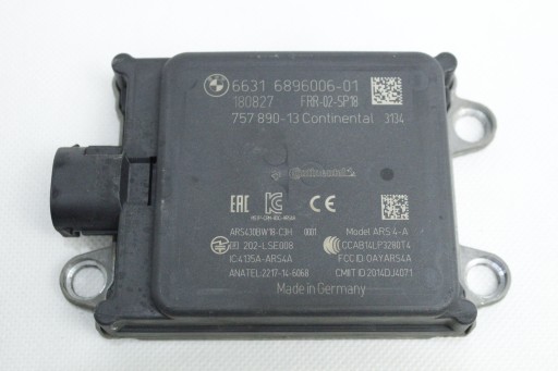 6896006 - Модуль радар-датчика ACC BMW G01 G02 G11 G30 G31 G05