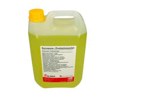 FE88541 охлаждающая жидкость 5л желтый качество G11 KON 8