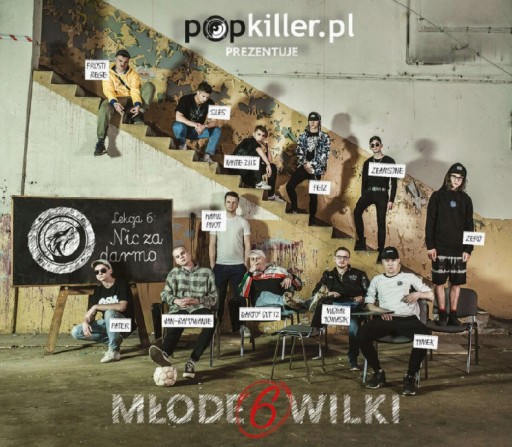 Płyta Popkiller Młode Wilki VOL. 6 CD