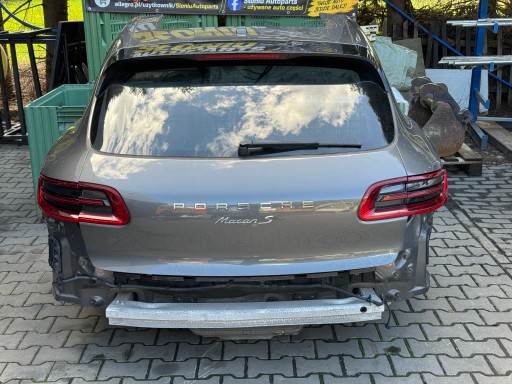 PORSCHE MACAN S 95B kompletný zadok kufrové dvere Svetlá výstuha Štvrťka CIETA KOMPLET!