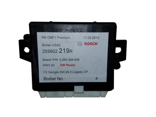 259903043R 0263004835, - Парковочный модуль pdc r kadjar 1.2tce 259902219r