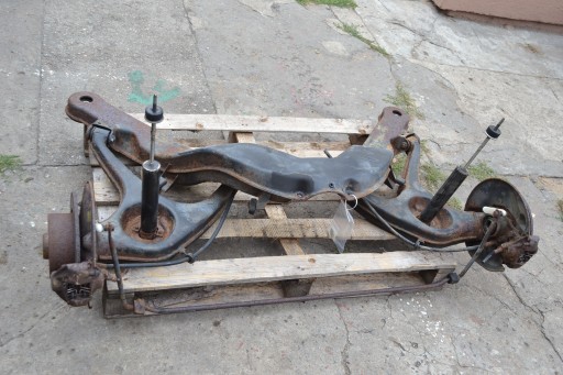 Mercedes w126 задній візок задня підвіска зад