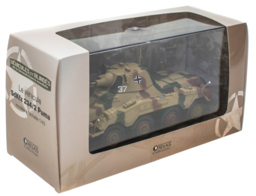 SdKfz 234/2 Puma 1:43 Atlas • Cena, Opinie Allegro