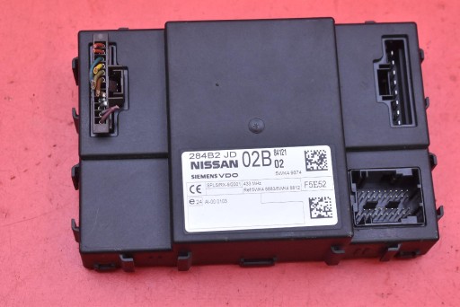 Unité commande confort 284B2JD02B NISSAN QASHQAI 1 et J10 1.6 16V 115 KM 07-10