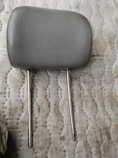 rest seat grey leather MERCEDES w124 kanapy
