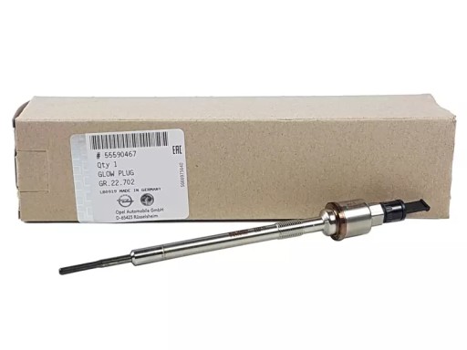Свічка розжарювання з датчиком opel astra j insignia zafira 2.0cdti 55590467