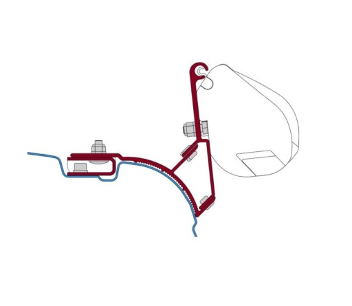 98655Z004 - Адаптер для маркизы F35 T5/T6 Multivan Trasporter