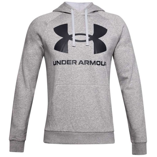 Pánska mikina Under Armour Rival Fleece Big Logo Hd sivá 1357093 011 XL