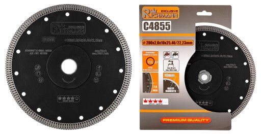 АЛМАЗНИЙ ДИСК ТОНКИЙ ГРАНІТНИЙ МАРМУР 200