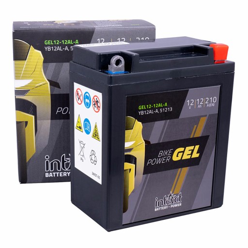 ГЕЛЕВАЯ БАТАРЕЯ YB12AL-A БОЛЬШОЙ ПУСКОВОЙ ТОК